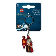 LEGO Harry Potter Albus Dumbledore Enamel Keychain