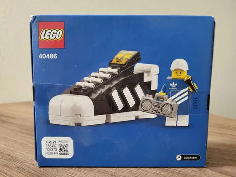 LEGO Exclusive 40486: Mini Adidas Originals Superstar - Retired Sealed Set