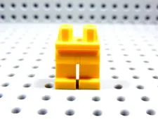 LEGO Bright Yellow Orange Plain Legs Pants Minifig BT