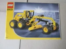 Lego Building Instructions Instruction 8451 Bulldozer