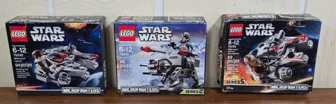 Lego STAR WARS Microfighters 75030, 75075, 75193 Lot-3