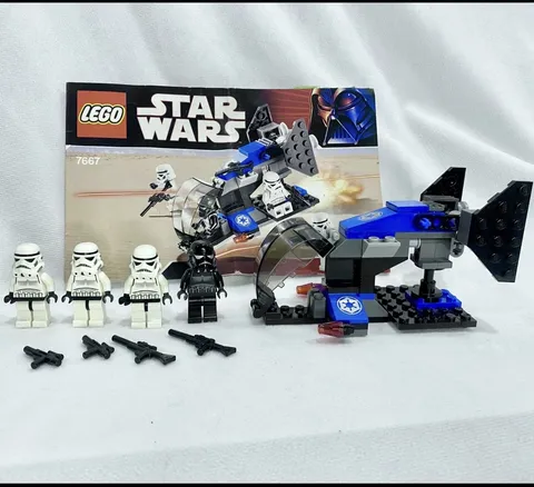 LEGO Star Wars: Imperial Dropship (7667) 100% Complete w/ Minifigures and Manual