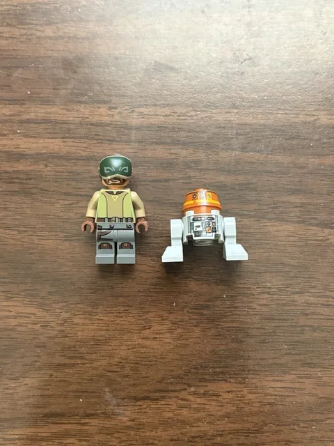 LEGO Star Wars Kanan Jarrus Blind Minifigure And Chopper Minifigure