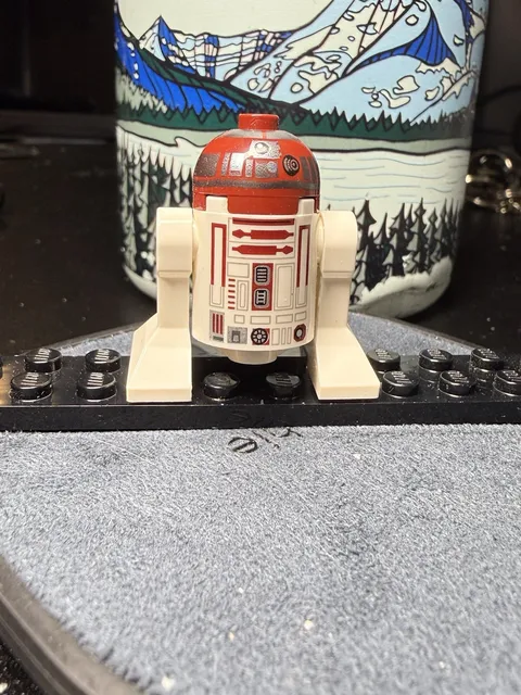 LEGO Star Wars Astromech Droid Minifigure Figure Red & White Obi-wan starfighter