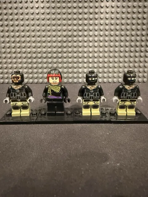 LEGO Teenage Mutant Ninja Turtles Movie Lot - tnt043 x2 tnt048 tnt047