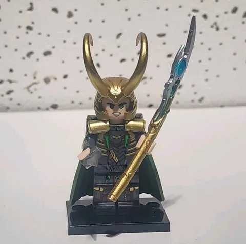 Loki Thor The Dark World printed Custominifigure Thor love and Thunder Lego