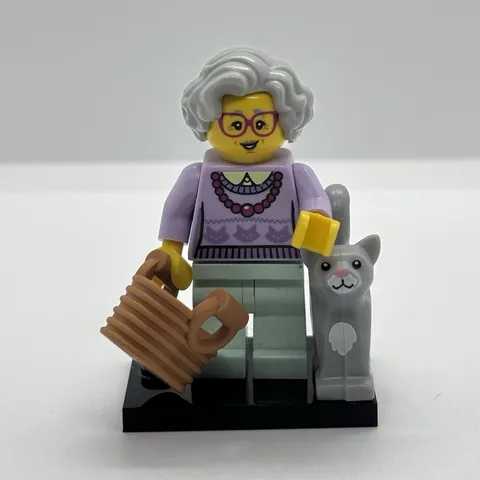 LEGO Minifigures Series 11 Grandma Minifigure - Complete w/ Accessories