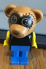 RICKY RACCOON 1979 Vintage Rare LEGO Fabuland Figure Excellent++ Condition