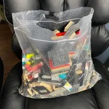 Bulk LEGO Bricks Lot 12.5lb Bag of Mixed Parts Pieces Bulk Build Play Random