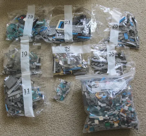 LEGO Marvel Avengers Tower 76269 Incomplete Parts no minifigures