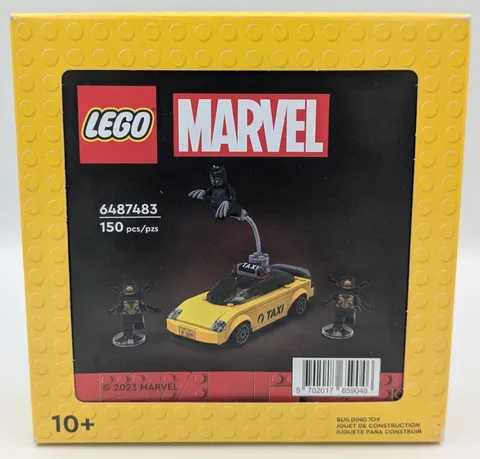 Lego Marvel Taxi Set 6487483 Black Panther Avengers Tower Gwp 150 Pcs New Sealed