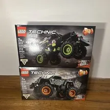 LEGO Technic Monster Jam Official Collection Grave Digger and MAX-D