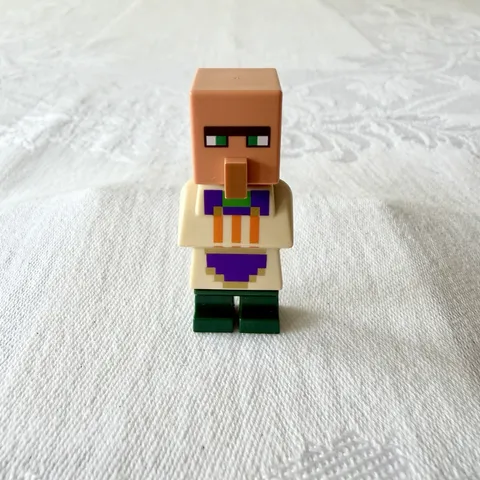 LEGO Minecraft Villager Cleric Desert Biome Outfit Minifigure - min076 21160