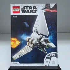 LEGO Star Wars 75302 Imperial Shuttle Instruction Manual ONLY Complete