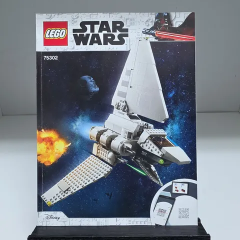 LEGO Star Wars 75302 Imperial Shuttle Instruction Manual ONLY Complete