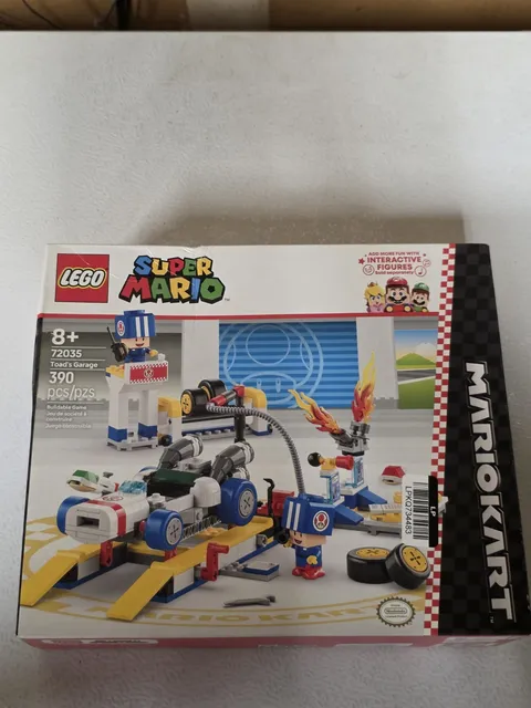 NEW LEGO 72035 Super Mario Kart-Toad's Garage