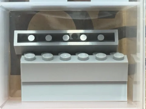LEGO Parts - Light Bluish Gray Brick 1 x 6 - No 3009 - QTY 5