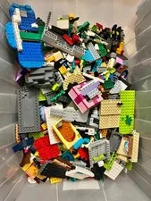 LEGO 5 LBS Bulk Mixed Bricks Parts Pieces Lot 100% Genuine Clean Random