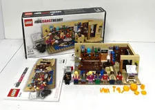 LEGO Ideas: The Big Bang Theory (21302) Missing 1 Piece - Read - W/ Box & Manual