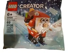 LEGO 30580 Skiing Santa 69 Pcs Building Toy Kids Factory Sealed Poly Bag RETIRED