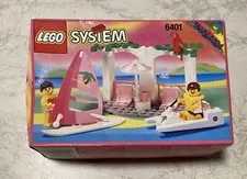Vintage Lego Paradisa 6401 Seaside Cabana New Sealed /New & Sealed_