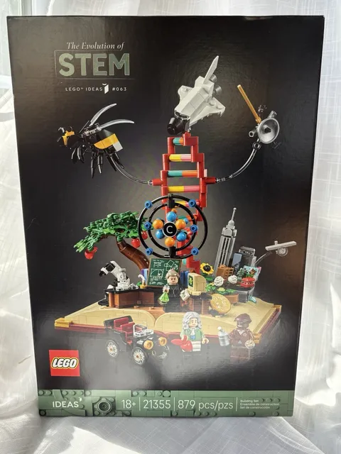 LEGO Ideas The Evolution of STEM Set 21355, 870 pcs, 18+