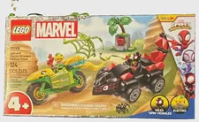LEGO Marvel Spidey Spin and Electro Dinosaur Vehicle Chase 11198 124 pcs Ages 4+