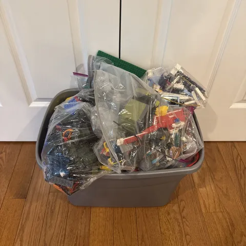 23 Pounds of Assorted LEGO Partial Sets See Pics Some Duplo As Well