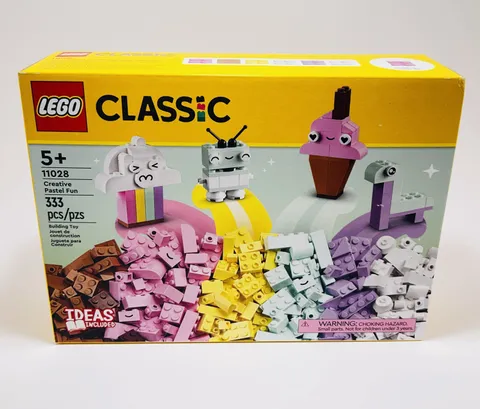 LEGO CLASSIC: Creative Pastel Fun #11028 NEW SEALED 333 pieces, ages 5+