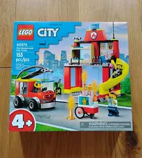 Lego 60375 City: Fire Station and Fire Truck New Sealed Retired