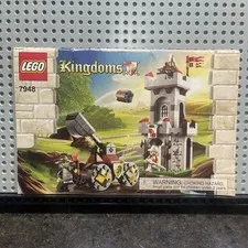 Lego Kingdoms 7948 Outpost Attack Instruction Manual Booklet ONLY No Bricks