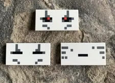 Lego Minecraft Logo Style Piece Lot