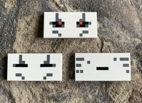 Lego Minecraft Logo Style Piece Lot