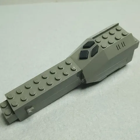 LEGO x239top	Electric Light and Sound 4 x 20 x 5 Insectoid Stinger Dark Gray x1