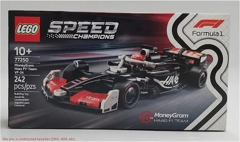 LEGO Speed Champions MoneyGram Haas F1 Team VF-24 Race Car 77250 SEE DETAILS