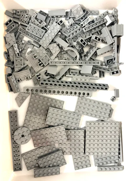LEGO Dark Bluish Grey Parts Lot Genuine Bulk Pieces