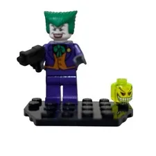 2006 LEGO Batman: The Joker Minifigure, bat005, Pre Owned Use Nice Condition