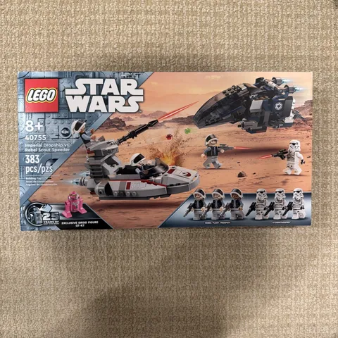 Lego Star Wars Imperial Dropship vs. Rebel Scout Speeder (40755) Retired -Sealed