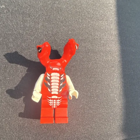 Lego Ninjago Rare Red Double Snake Ninja Guy