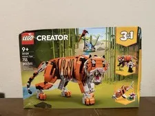 LEGO 31129 Majestic Tiger Creator 3 in 1 Butthole Tiger Sealed Retired New