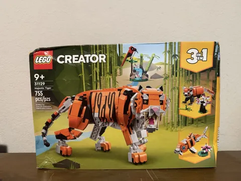 LEGO 31129 Majestic Tiger Creator 3 in 1 Butthole Tiger Sealed Retired New