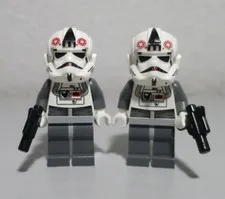 2)AT-AT Driver Pilot Lot 8129 8084 Star Wars LEGO® Minifigure Mini Figure