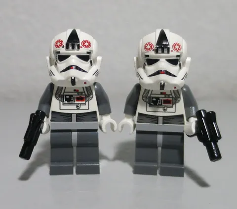 2)AT-AT Driver Pilot Lot 8129 8084 Star Wars LEGO® Minifigure Mini Figure