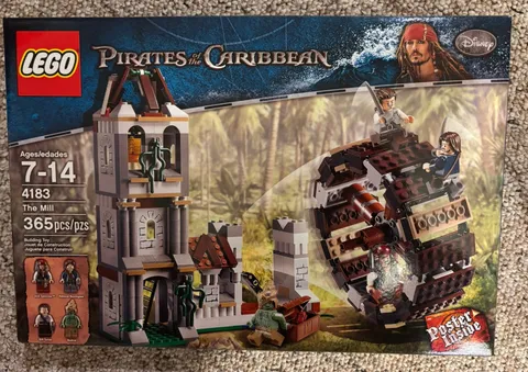 LEGO 4183 Pirates of the Caribbean: The Mill - Sparrow Retired #2  New Sealed