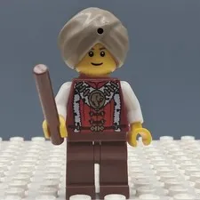 Lego Snake Charmer - Reddish Brown Eyebrows Minifigure edu020b