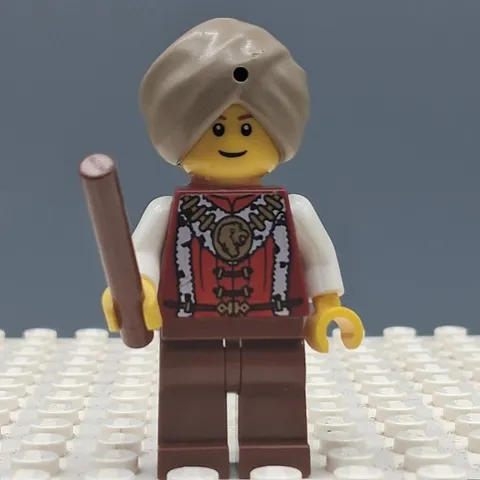 Lego Snake Charmer - Reddish Brown Eyebrows Minifigure edu020b