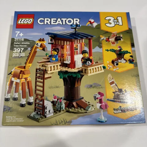 LEGO CREATOR: Safari Wildlife Tree House (31116)
