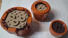A Lego Partial Build Tiny Plants Terracota Design 10329 64951 15068