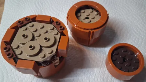 A Lego Partial Build Tiny Plants Terracota Design 10329 64951 15068