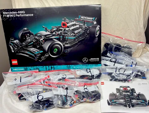 LEGO Technic Mercedes-AMG F1 W14 42171 Complete Disassembled Box Manual